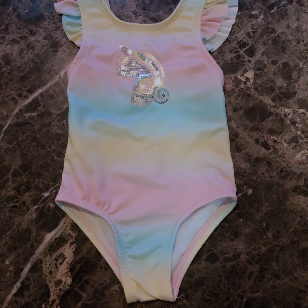 Unicorn bathing suit